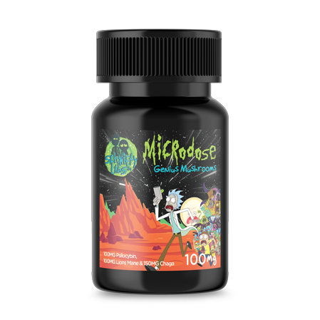 Buy Genius Mushrooms 100mg Microdose Online