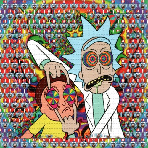 Rick and Morty Tripping Balls LSD Tabs