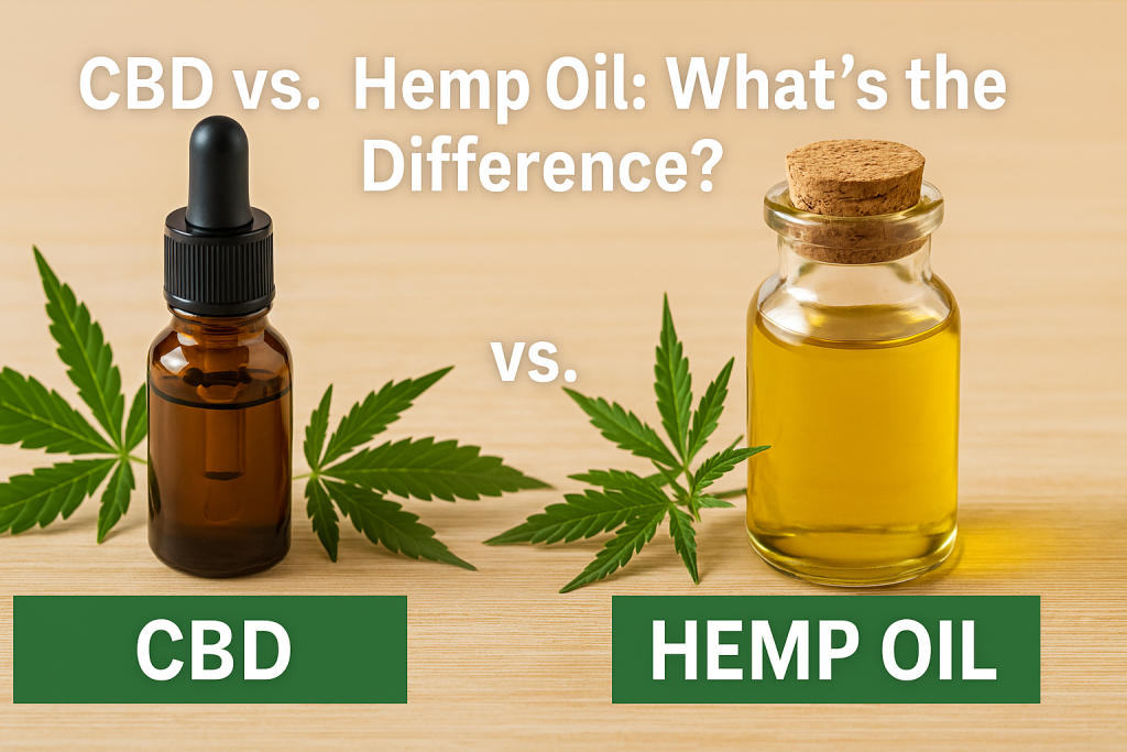 CBD vs. Hemp Oil: What’s the Difference?